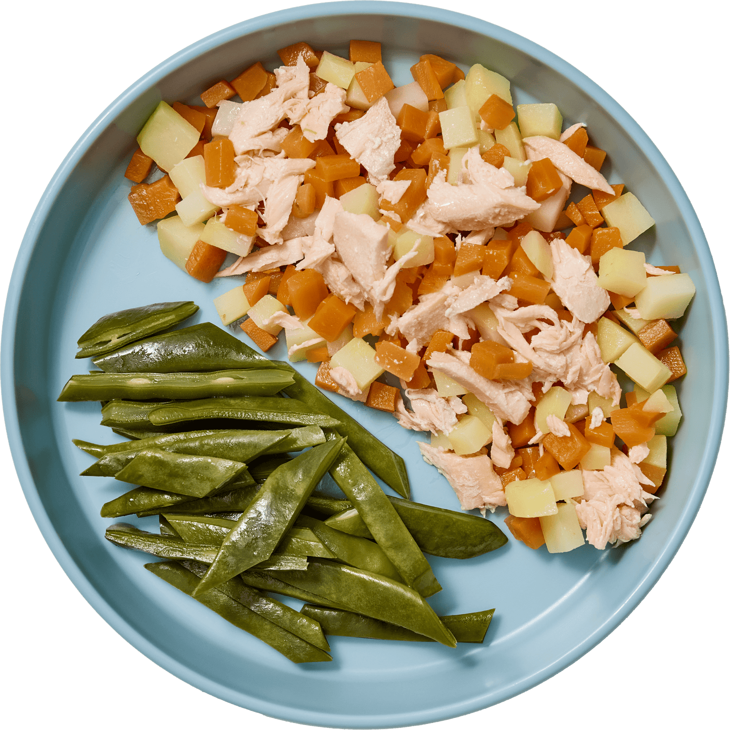 Salmón con verduras y patata