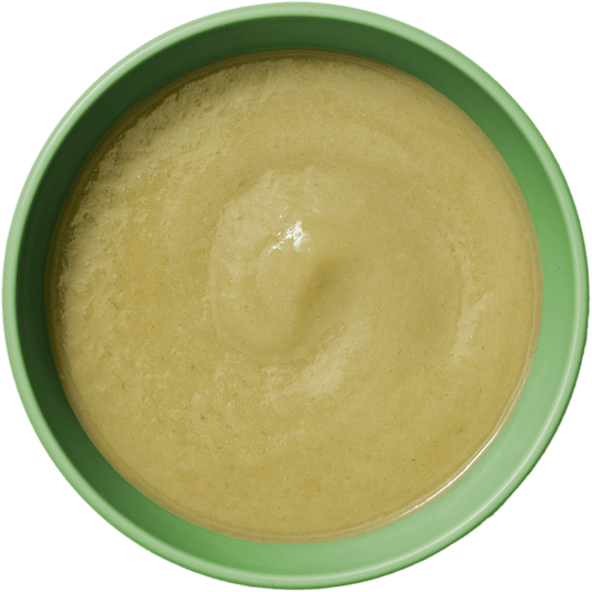 Coliflor, puerro y patata