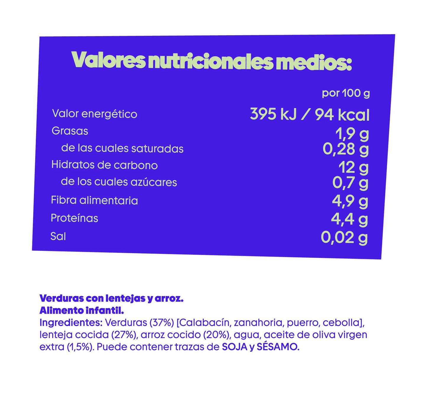 Lentejas con verduras y arroz